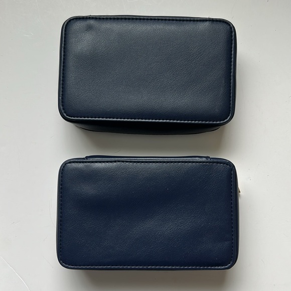 2 Missoni Blue Travel Amenity Bag/Cosmetic Case - Picture 3 of 7